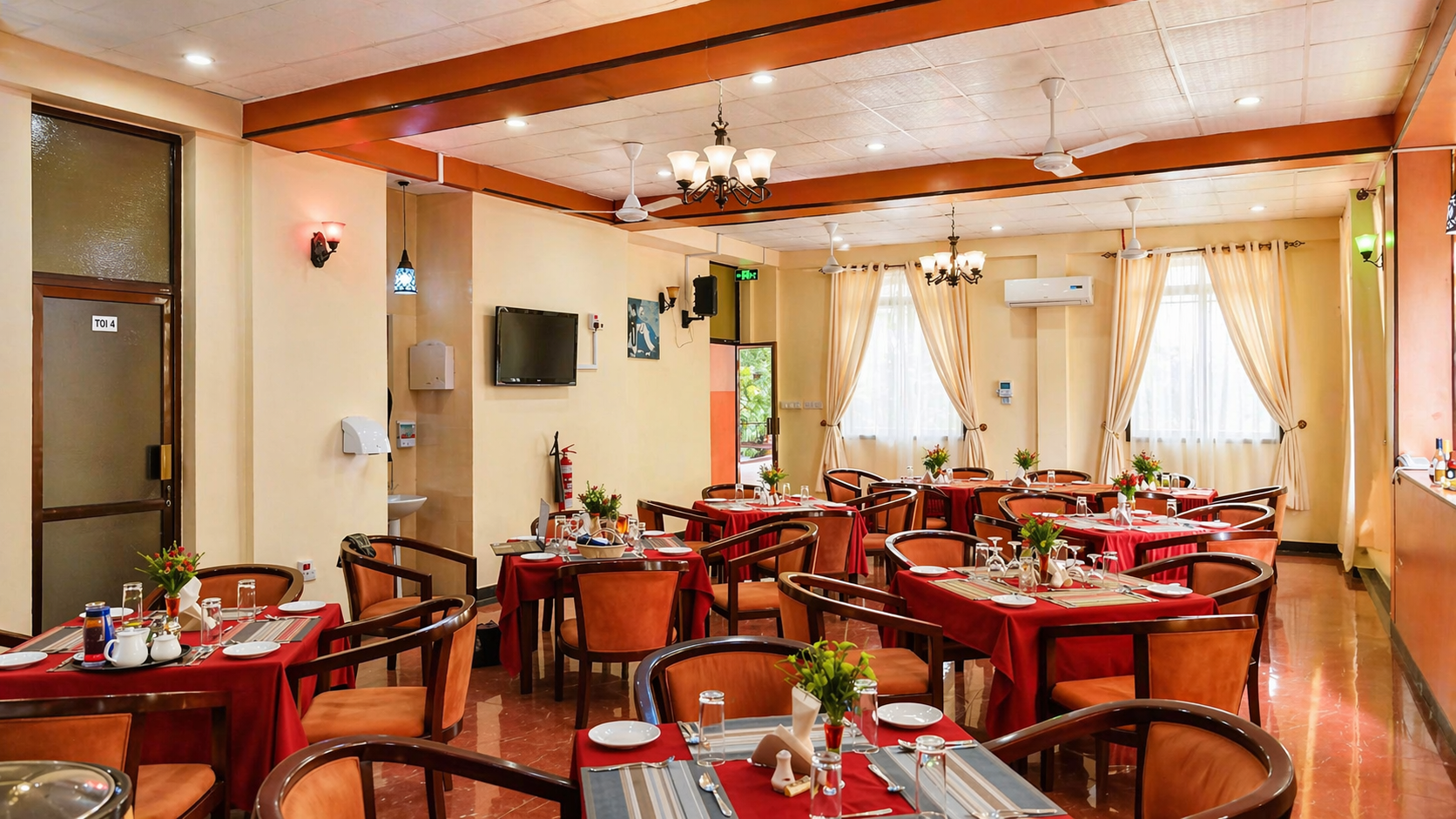 Hedaru Palace Hotel restaurant